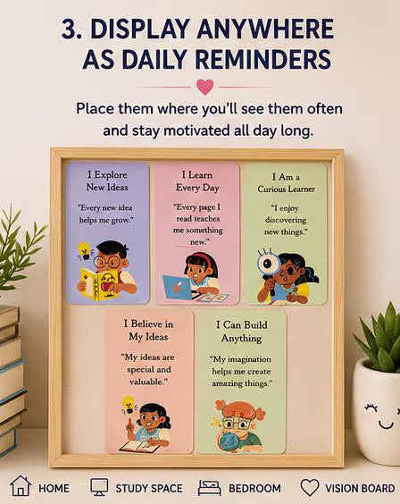 Curious Creator Imagination Cards, Literacy Habit Template, Preschool Planner Inserts (PDF)
