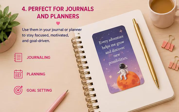 Grounded Mindfulness Cards, Present Moment Affirmations, Intentional Living Journal Inserts (PDF)