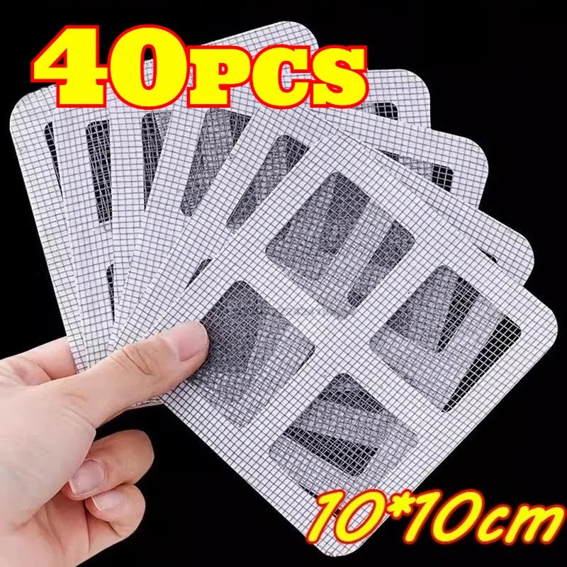 5-20Pcs Disposable Floor Drain Sticker Shower Drain Hair Catcher Cover Sink Strainers Hair Filters Bathtub Mesh Filter Sticker - Ammpoure