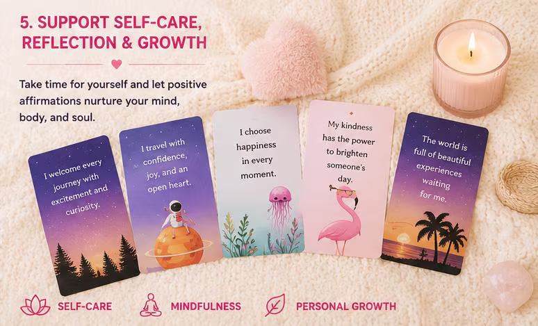 Empathetic Kindness Reflection Cards, Daily Compassion Quotes, Uplifting Journal Inserts (PDF)