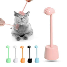 Load image into Gallery viewer, 6 Colors Interactive Cat Massager Brush Toys Washable Puppy Cat Comb Remover Floating Hair Grooming Tool Cat Accessories Pet - Ammpoure Wellbeing 🇬🇧
