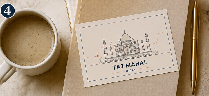 World Landmark Cards