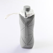 Load image into Gallery viewer, 600ml Folding Silicone Water Bottle Sports Water Bottle Outdoor Travel Portable Water Cup Running Riding Camping Hiking Kettle - Ammpoure Wellbeing 🇬🇧
