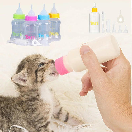 60/150ml Pet Feeder for Small Dogs Cats Newborn Puppy Dog Kitten Cat Milk Water Bottle Dog Feeding Accessories mascotas Products - Ammpoure Wellbeing