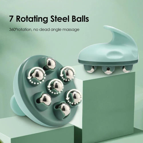 7-Bead Multifunctional Massage Roller Ball Massager Professional Pressotherapy Portable Beautiful Health Care Massage Instrument - Ammpoure Wellbeing 🇬🇧