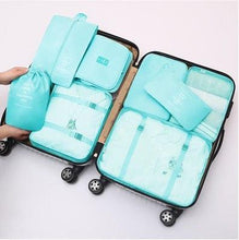 Load image into Gallery viewer, 8Pcs/set Large Capacity Luggage Storage Bags For Packing Cube Clothes Underwear Cosmetic Travel Organizer Bag Toiletries Pouch - Ammpoure Wellbeing 🇬🇧

