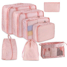 Load image into Gallery viewer, 8Pcs/set Large Capacity Luggage Storage Bags For Packing Cube Clothes Underwear Cosmetic Travel Organizer Bag Toiletries Pouch - Ammpoure Wellbeing 🇬🇧

