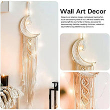 Load image into Gallery viewer, 96cm Bohemian Chic Macrame Wall Hanging Tapestry Room Decor Kids Girls Home Decoration Gifts - Ammpoure Wellbeing
