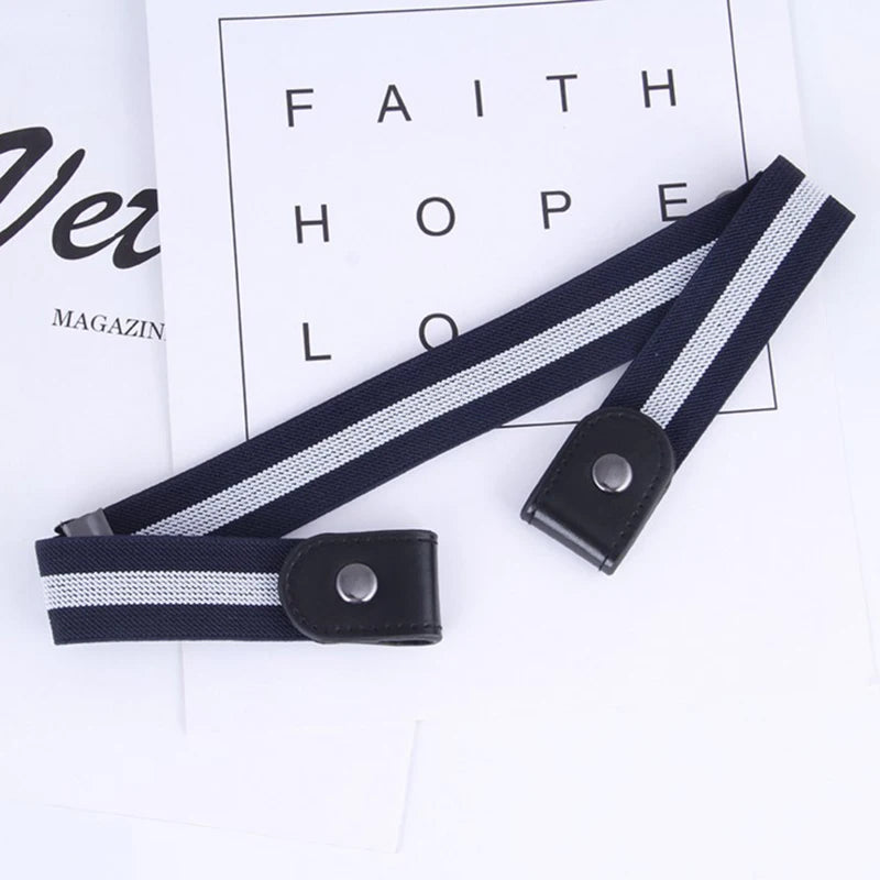 No Buckle Stretch Elastic Waist USA Belt for Women/Men,Buckle-Free Belt for Jean Pants,Dresses,No Hassle Waist Belt