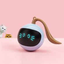 Load image into Gallery viewer, Automatic Pet Smart Interactive Cat Toy Colorful LED Self Rotating Ball Toys USB Rechargeable Kitten Electronic Cat Ball Toys - Ammpoure Wellbeing 🇬🇧
