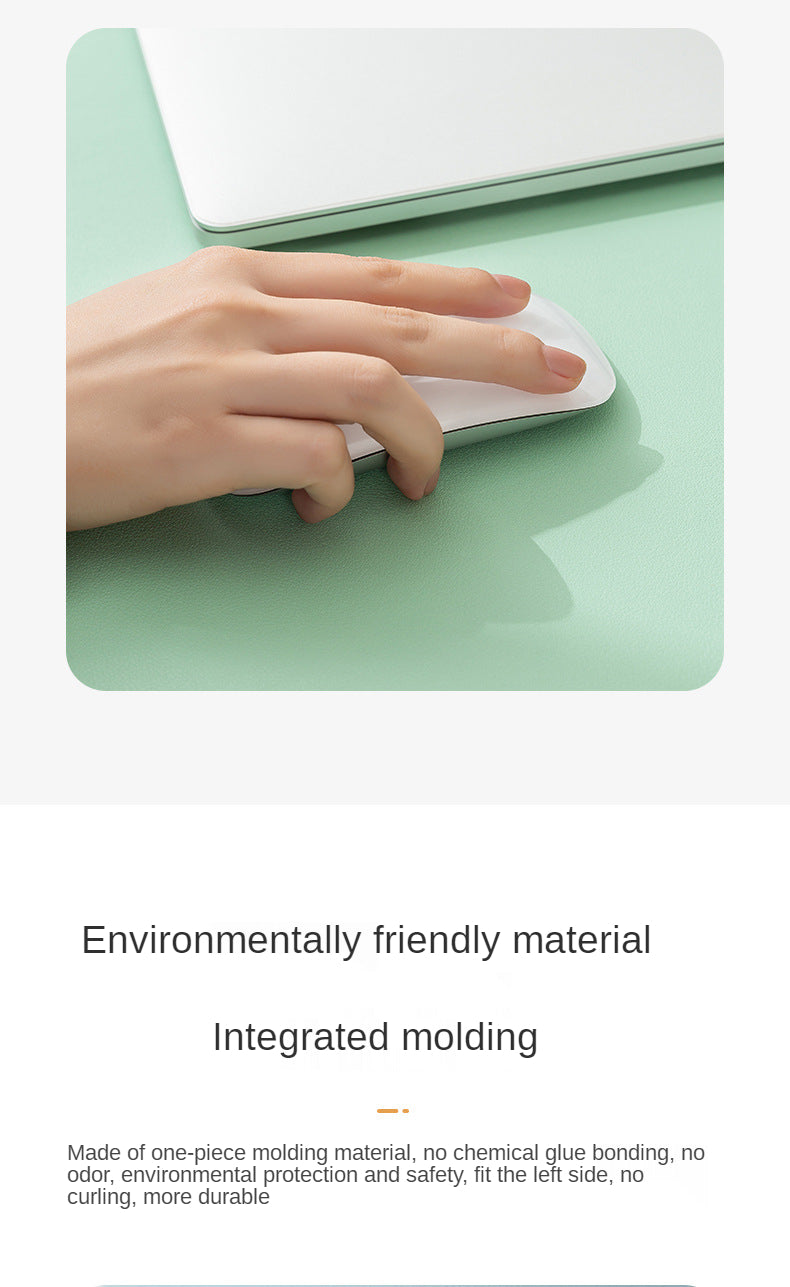 White canada mousepad Portable Mouse pad large Gaming Waterproof Non-slip PU Suede Desk Mat Computer Keyboard desk pad Mats