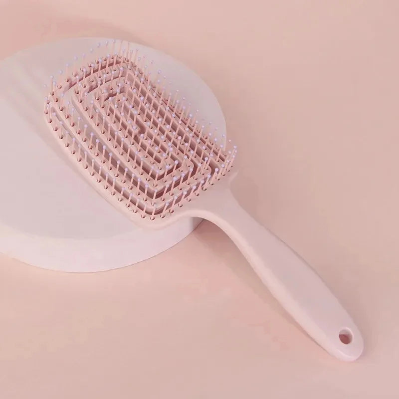 Women's Salon Wet Hair Brush Canada Anti-Static Scalp Massage Detangling Comb Styling Hairdressing Tool 1PC
