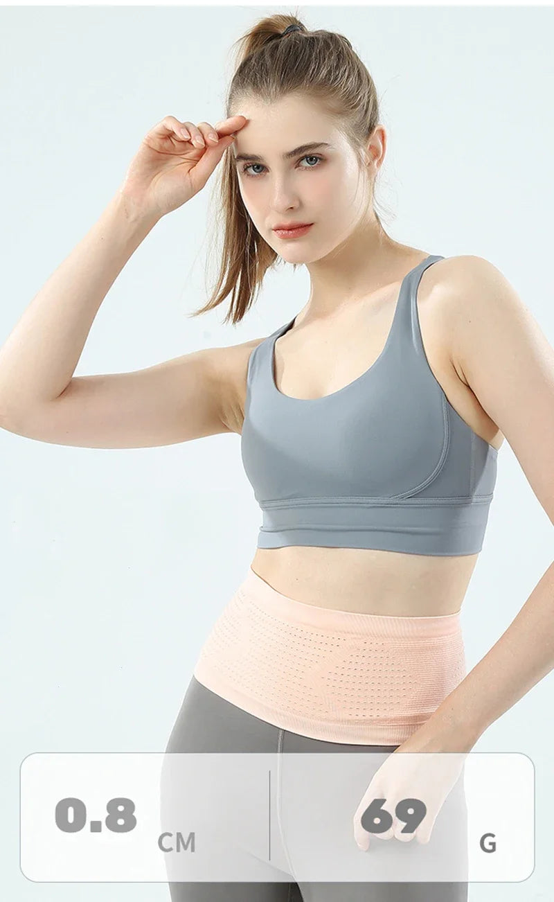 Seamless Invisible Running Sports Fanny Pack USA Lightweight Breathable Gym Waist Belt Phone Bag for Cycling, Fitness & Outdoor Activities