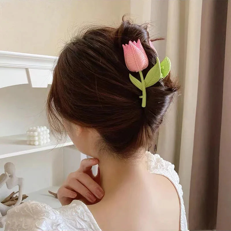New Elegant Women Metal Hair Claw Crab Gold Hollow Hairpin Geometric Vintage Hair Clips Barrettes Headband Hair Accessories