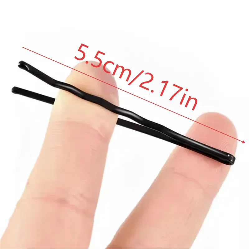 50/100PCS Black Straight Hair Clips Canada U-Shaped Hairpins Curly Wavy Grips Women Bobby Pins Styling Hair Accessories