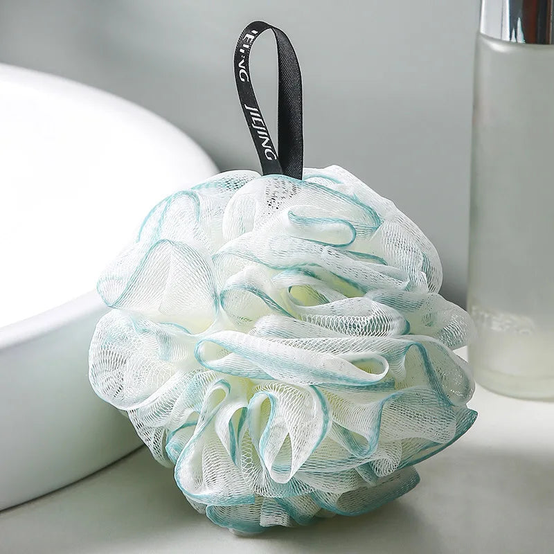 1/3PCS Durable Loofah Bath Sponge USA No-Loose-Petals Premium Body Shower Ball for Women’s Daily Bathing & Bathroom Use