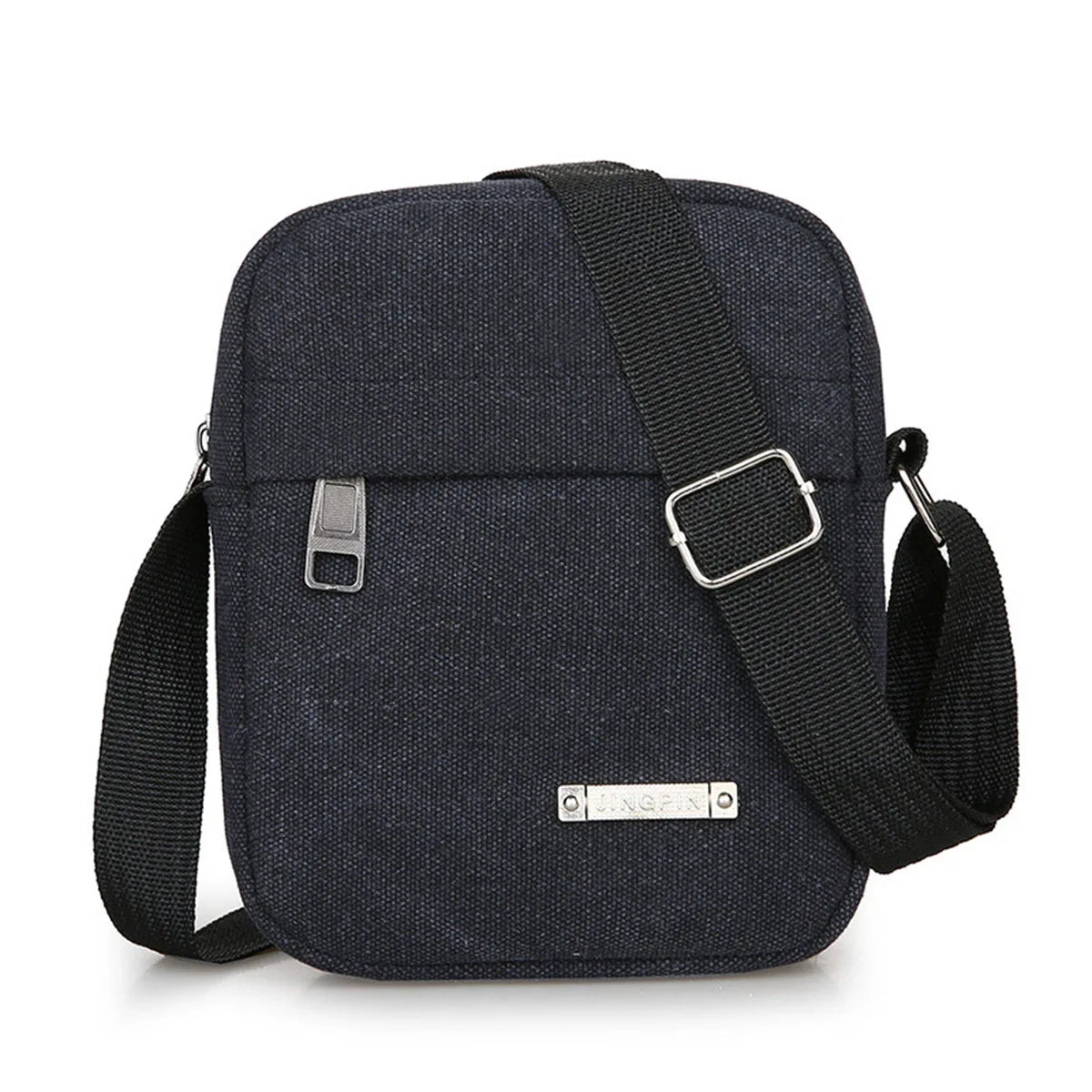 Men’s Casual Canvas Shoulder Bag USA Crossbody Phone Pouch Small Backpack Leisure Tote Handbag for Men