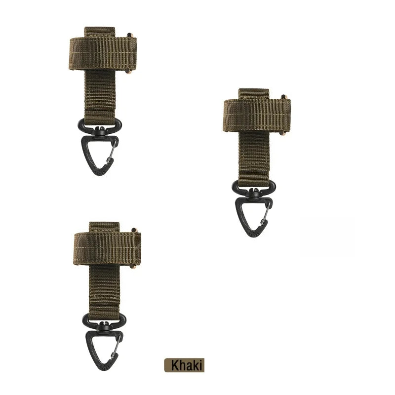 New Multi-purpose USA Nylon Gloves Buckle Tactical Glove Hook Safety Clip Outdoor Hiking Climbing Rope Storage Accessories