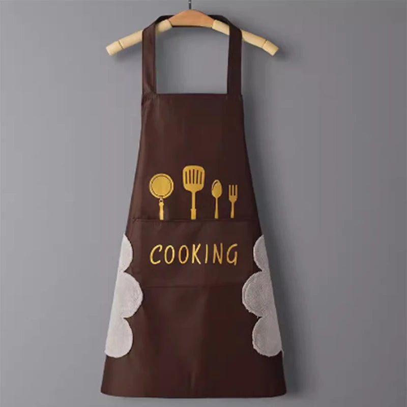 Kitchen Household Cooking Apron Canada Men Women Oil-Proof Waterproof Adult Waist Fashion Coffee Overalls Kitchen Supplies