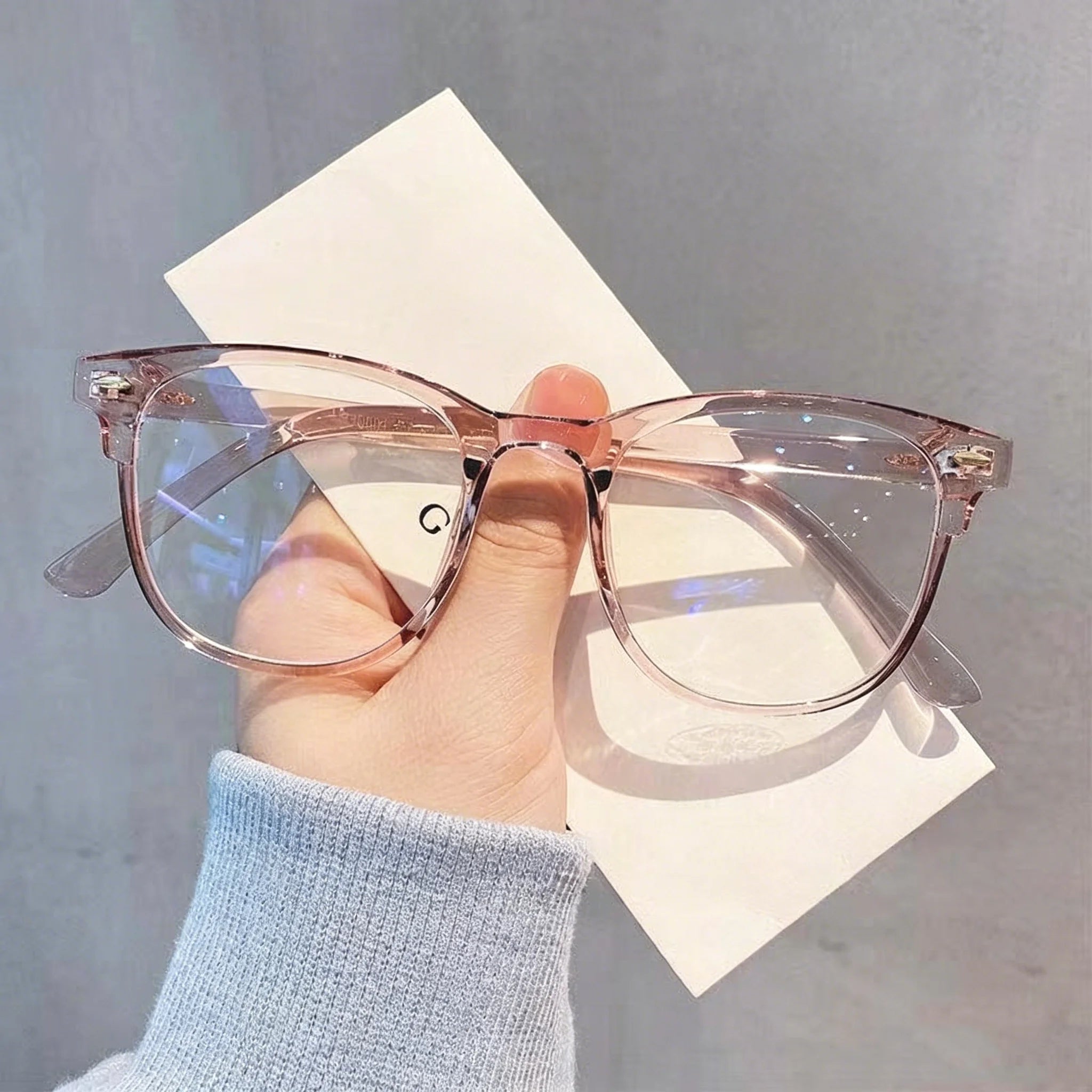 1/2PCS Computer Glasses Frame Canada Women Men Anti Blue Light Square Rectangle Eyewear Blocking Optical Spectacles