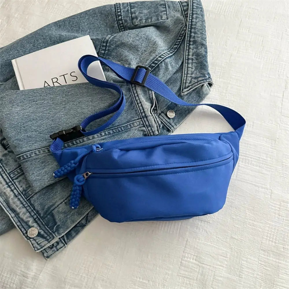 USA Women's Chest Bag New Oxford Cloth Large Capacity Waist Bags Waterproof Multifunctional Running Belt Bags Sport