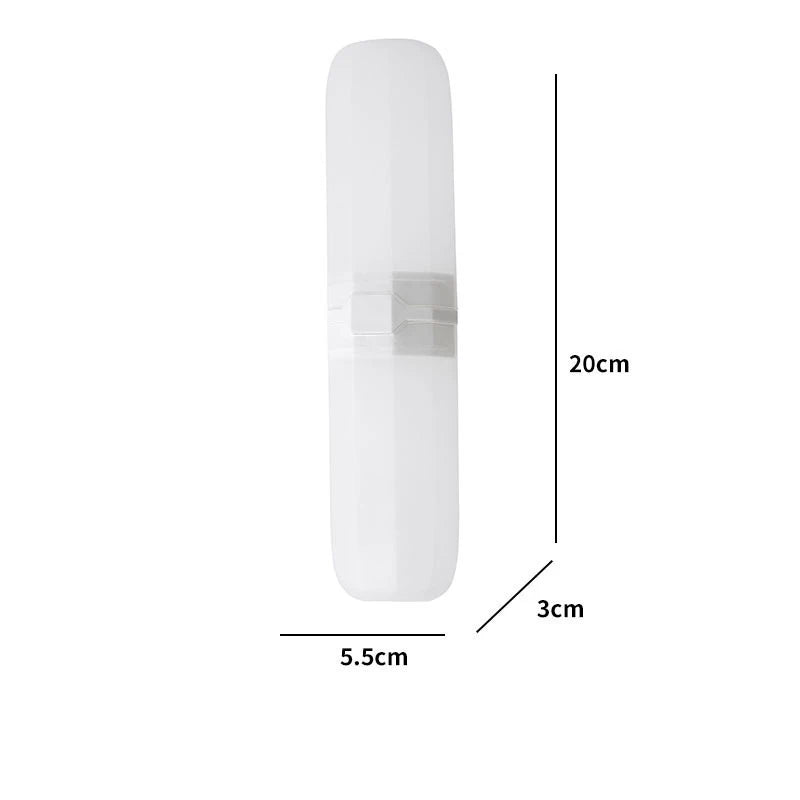 USA Toothpaste Toothbrush Protect Holder Case Travel Camping Storage Box Protect Toothbrush Toothpaste from Dirt and Damage