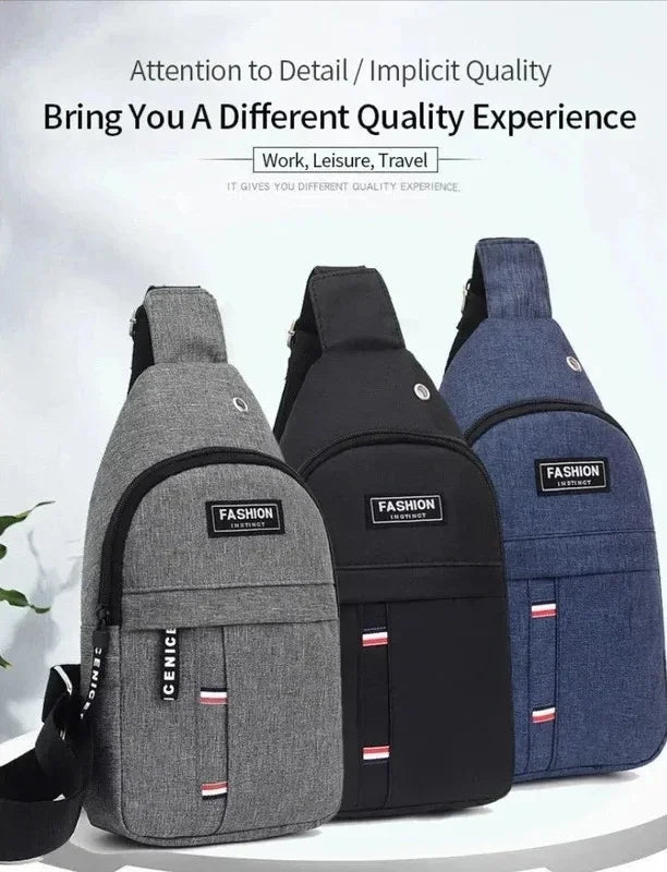Waterproof Sling Chest Crossbody USA Bag Sport Travel Outdoor Bag Practical Casual Daily Carry Capacity Bags