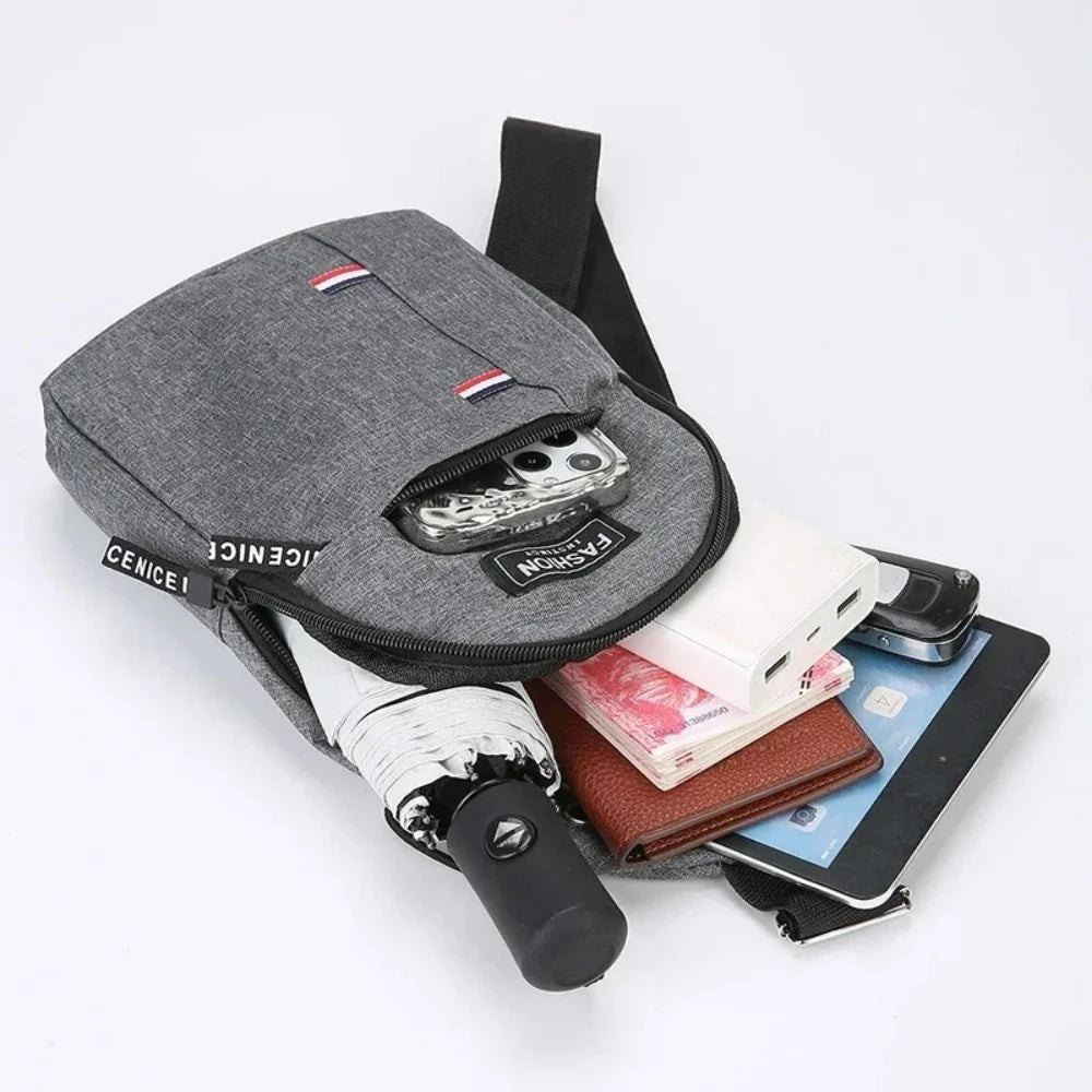 Waterproof Sling Chest Crossbody USA Bag Sport Travel Outdoor Bag Practical Casual Daily Carry Capacity Bags