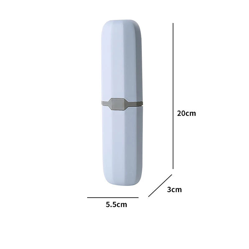 USA Toothpaste Toothbrush Protect Holder Case Travel Camping Storage Box Protect Toothbrush Toothpaste from Dirt and Damage