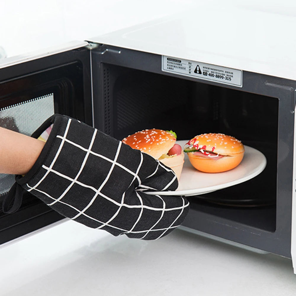 USA Kitchen Baking Gloves Microwave Oven Gloves High Temperature Resistant And Insulated Gloves Oven Gloves Heat-Resistant Glo
