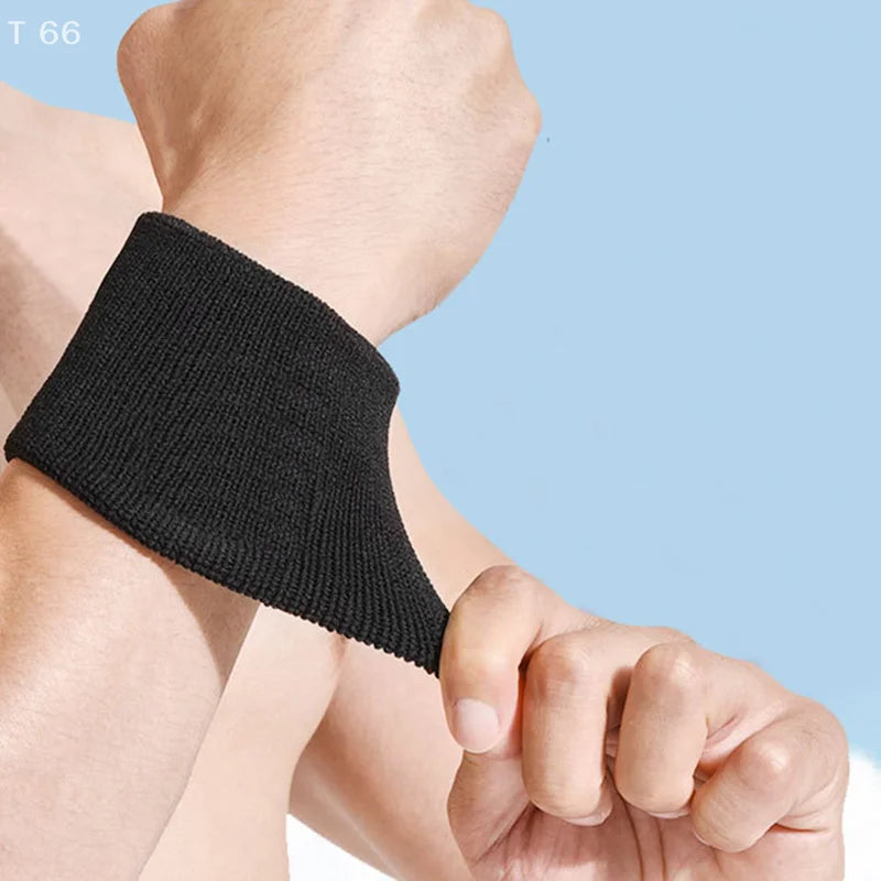 Cotton Wrist Support Band USA Sports Sweat Towel Wristband Tennis Wrist Guard Protector Strap for Fitness, Running & Gym Training