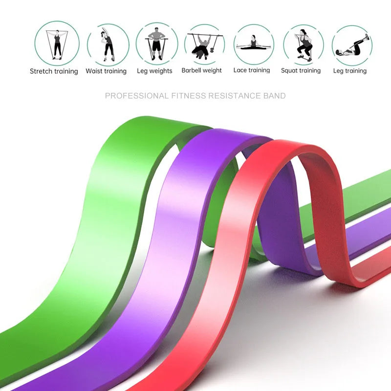 4pcs USA Pull Up Assistance Bands 4-Level Resistance Bands for Working Out Gym Exercise Bands for Full-Body Training Fitness