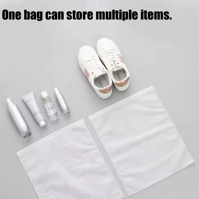 10-50PCs Non-Woven Shoe Dust Covers Dustproof Drawstring Storage Bag Travel Pouch Shoe Bags Drying Shoes Protect