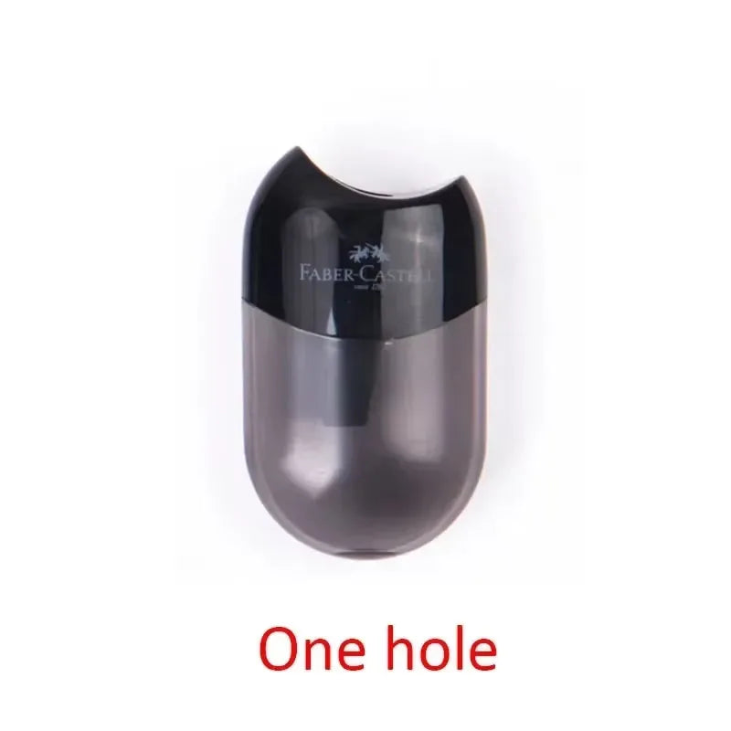 Double Hole & One Hole Pencil Sharpener Canada Creative Transparent Pen Knife for Kids & Students School Stationery Supplies