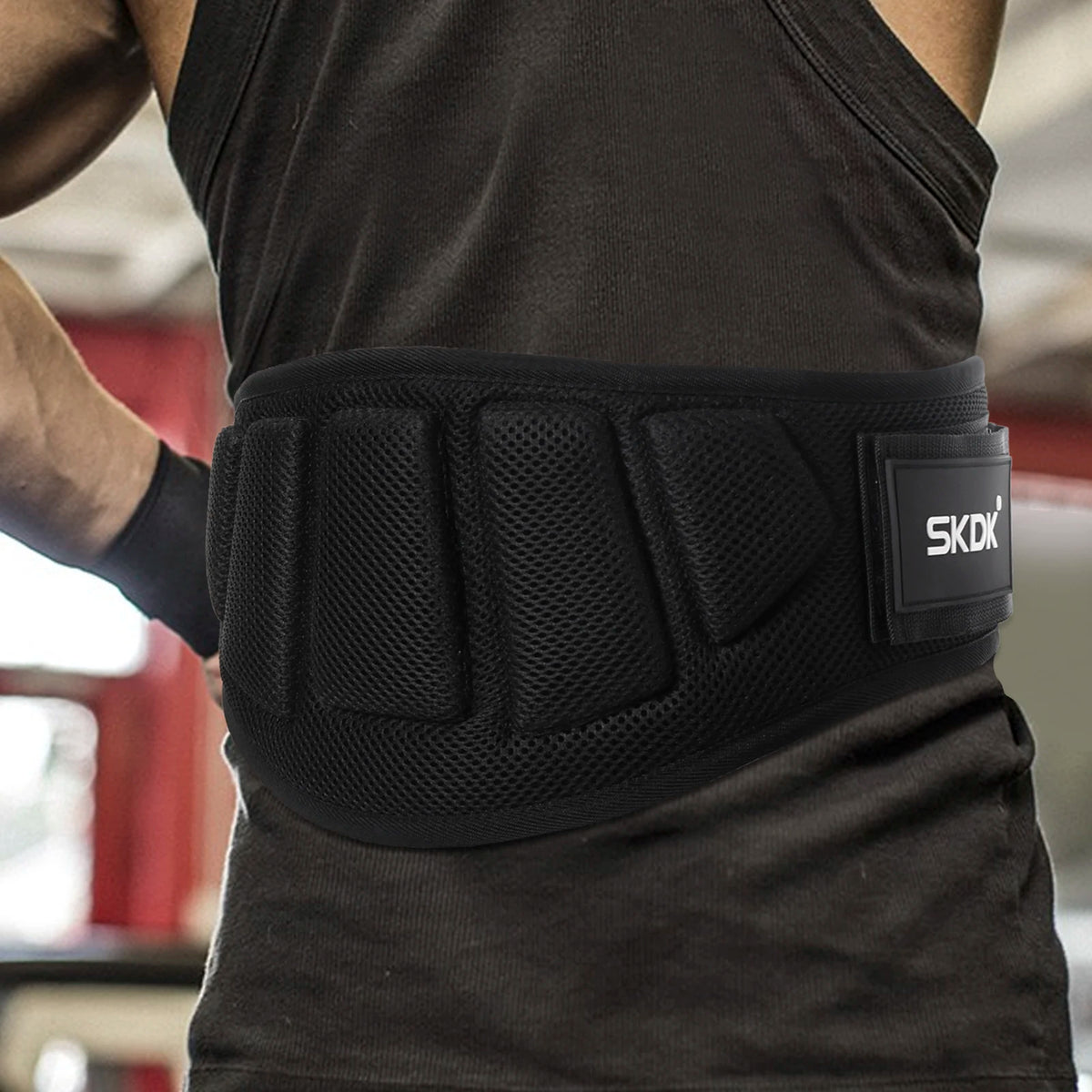 Men’s Weightlifting Belt USA Back Support Waist Protection Belt for Fitness, Strength Training & Gym Workouts