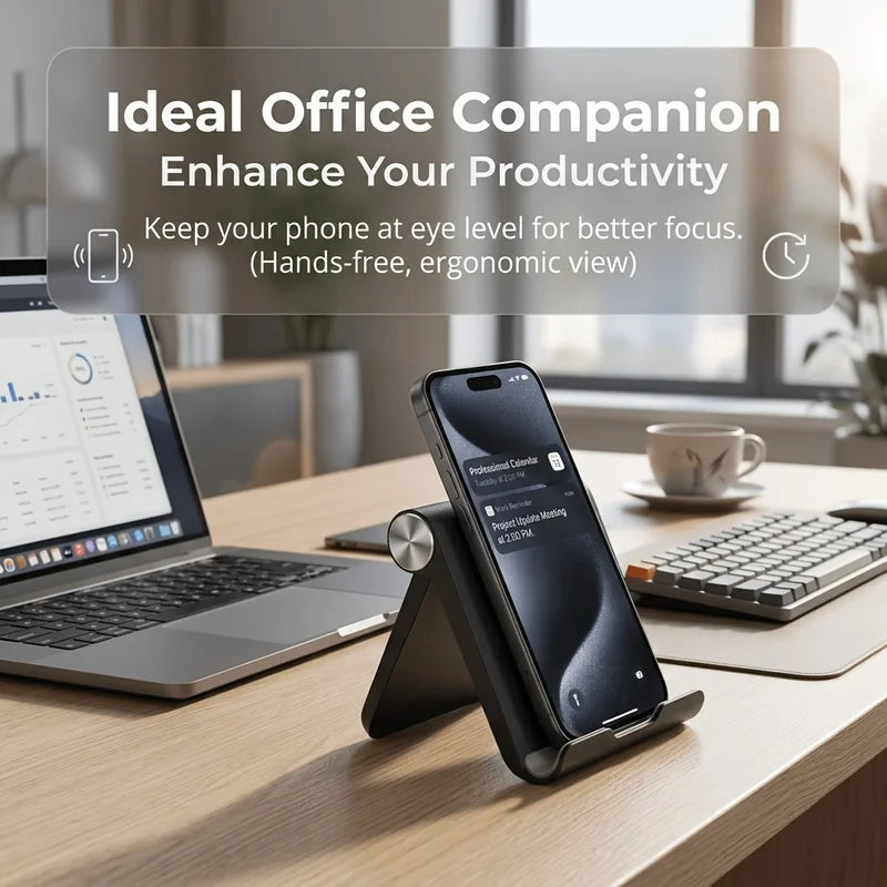 1 Foldable Portable Phone Stand Canada Multifunctional Desktop Tablet Stand Sturdy Durable Easy to Store for Home Office