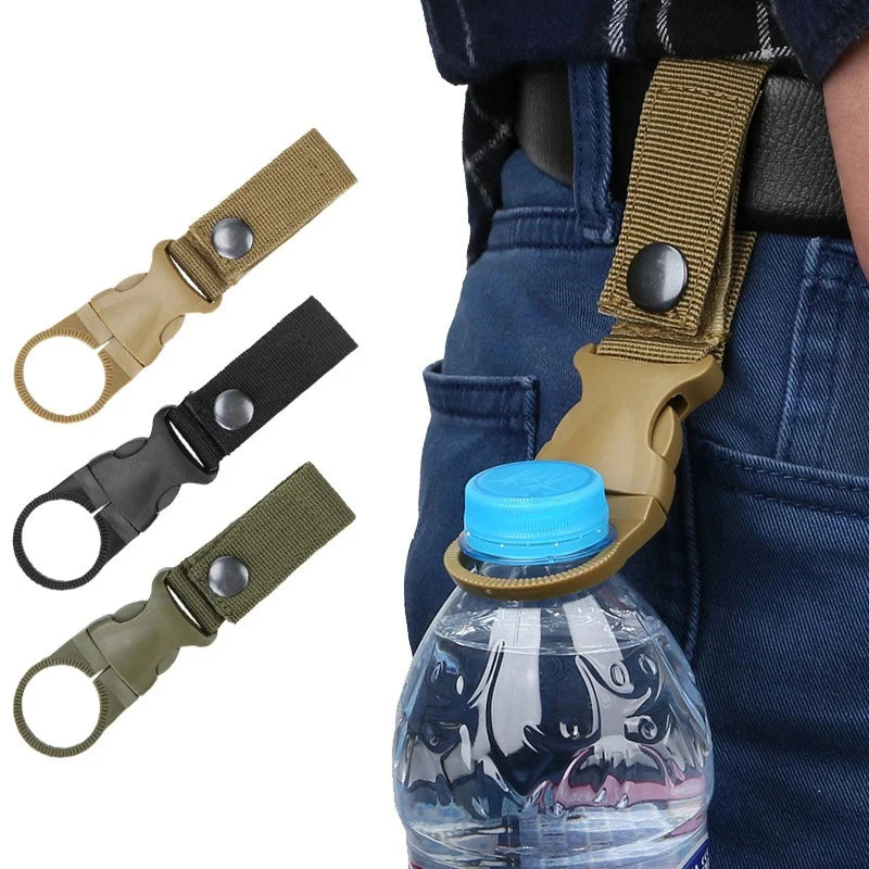 USA Molle Water Bottle Pouch Bag Portable Military Outdoor Travel Hiking Water Bottle Holder Kettle Carrier Bag