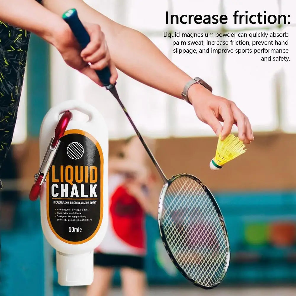 50/30ml Sports USA Liquid Magnesium Powder Fitness Lifting Anti Slip Cream Grip Liquid Magnesium For Pole Dancing Rock Climbing