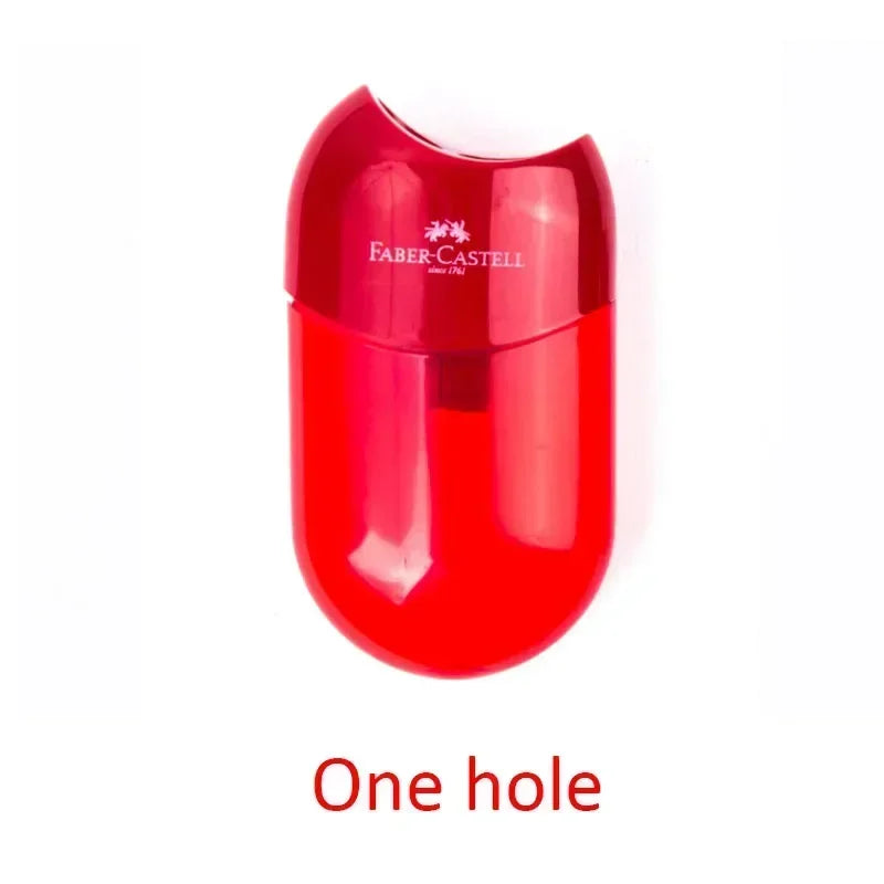 Double Hole & One Hole Pencil Sharpener Canada Creative Transparent Pen Knife for Kids & Students School Stationery Supplies