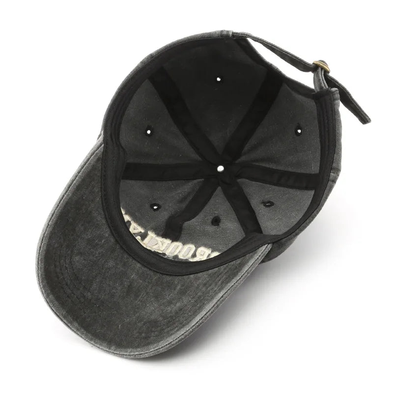 Retro Brooklyn Letter Embroidery Baseball Cap Canada Spring Summer Men Women Cotton Adjustable Casual Hip Hop Streetwear Sun Hat