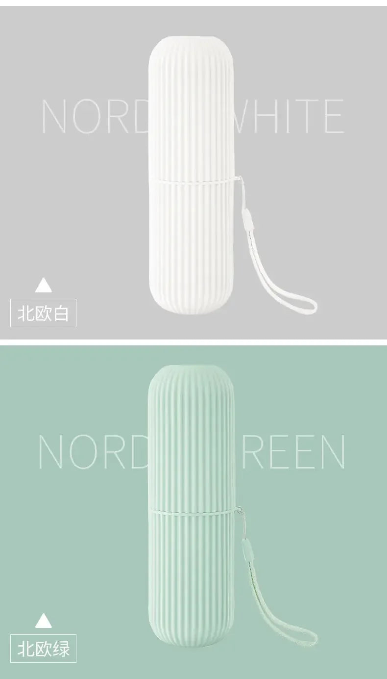 USA Toothpaste Toothbrush Protect Holder Case Travel Camping Storage Box Protect Toothbrush Toothpaste from Dirt and Damage