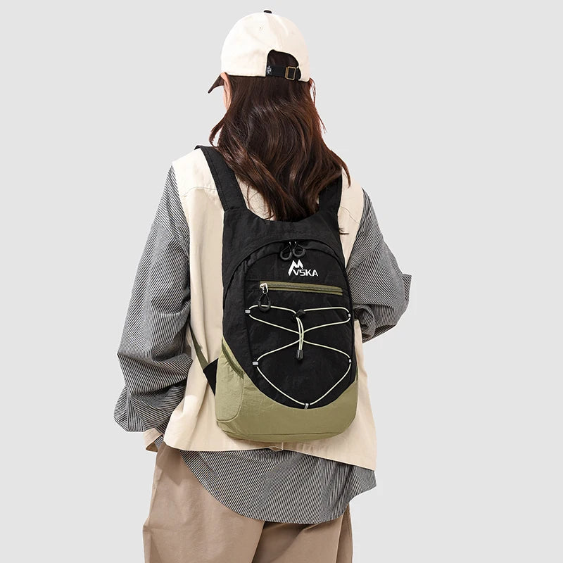 Outdoor Hiking Backpack Canada Lightweight Foldable Water-Repellent Multi-Pocket Rucksack for Travel & Sports