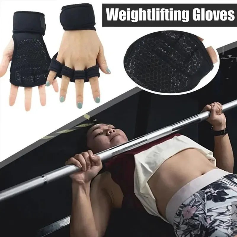 Training Sport  USA Gloves for Men Women Workout Gloves Fitness Body Building Weightlifting Gym Hand Wrist Palm Protector Gloves