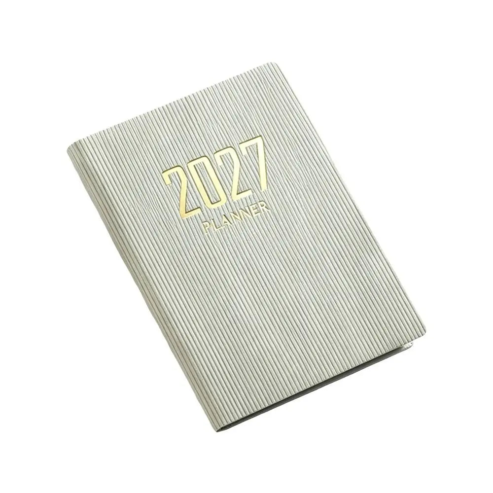 Mini A7 2027 Agenda Book USA Pocket Calendar Appointment Diary Weekly Planner for School & Office Supplies