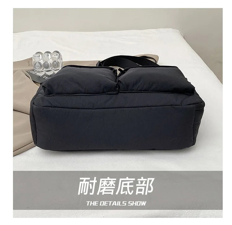 Spring & Summer Canvas Bag USA Women’s Hot-Selling One-Shoulder Crossbody Bag Light Luxury High-End Fashion Handbag