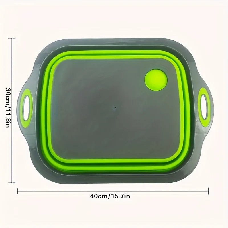 Portable Space Saving USA Basin with Built-in Sink and Storage Function - Perfect for Outdoor Camping Travel Home Folding Basin