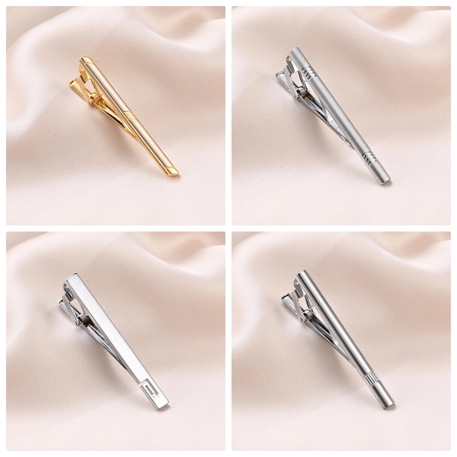 1PC Tie Clip for Men Canada Cufflinks Shirt Minimalist Wedding Gold-Plated Tie Pin Cuffs Business Party Gift
