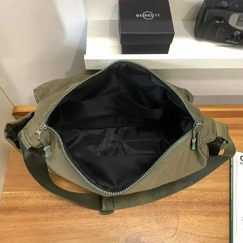 Spring & Summer Canvas Bag USA Women’s Hot-Selling One-Shoulder Crossbody Bag Light Luxury High-End Fashion Handbag