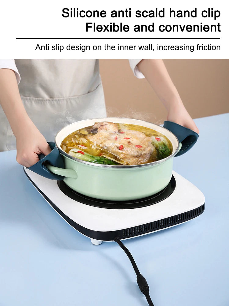 USA Bowl Clamp Anti Scald Clamp Kitchen Tool Clamp Steaming Vegetable Clamp Anti Slip And Anti Scald Hand Clamp Plate
