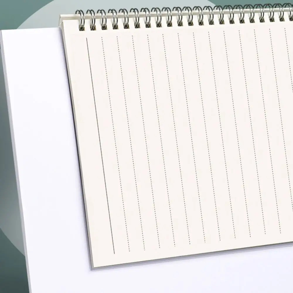 A4/A5/A6/B5 Coil Notebook Grids/Blank/Horizontal Line Flip Over Design Sketchbook Diary Book School Office Supplies Diary Book